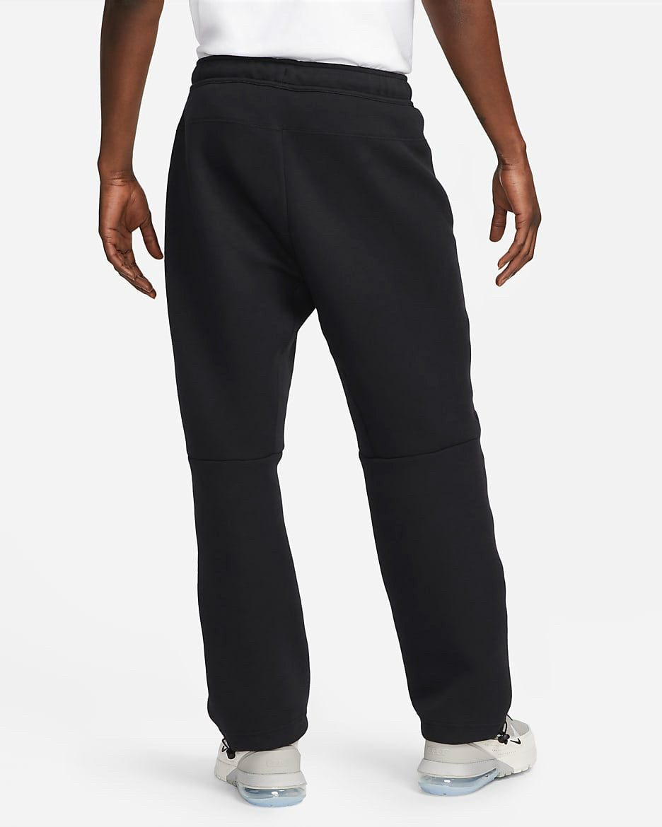 NWT Nike Men's Tech Fleece Open-Hem Sweatpants Black size M