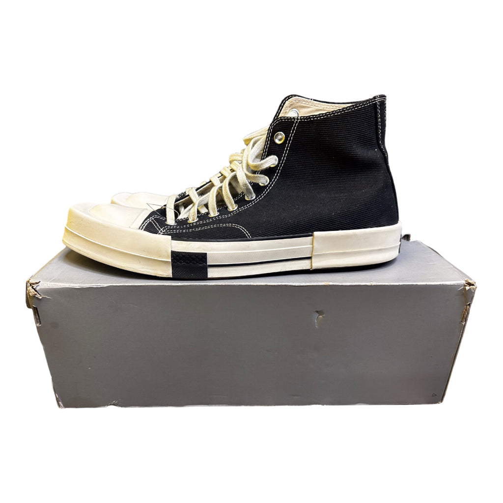 RICK OWENS Shoe Size 13 Black Sneakers