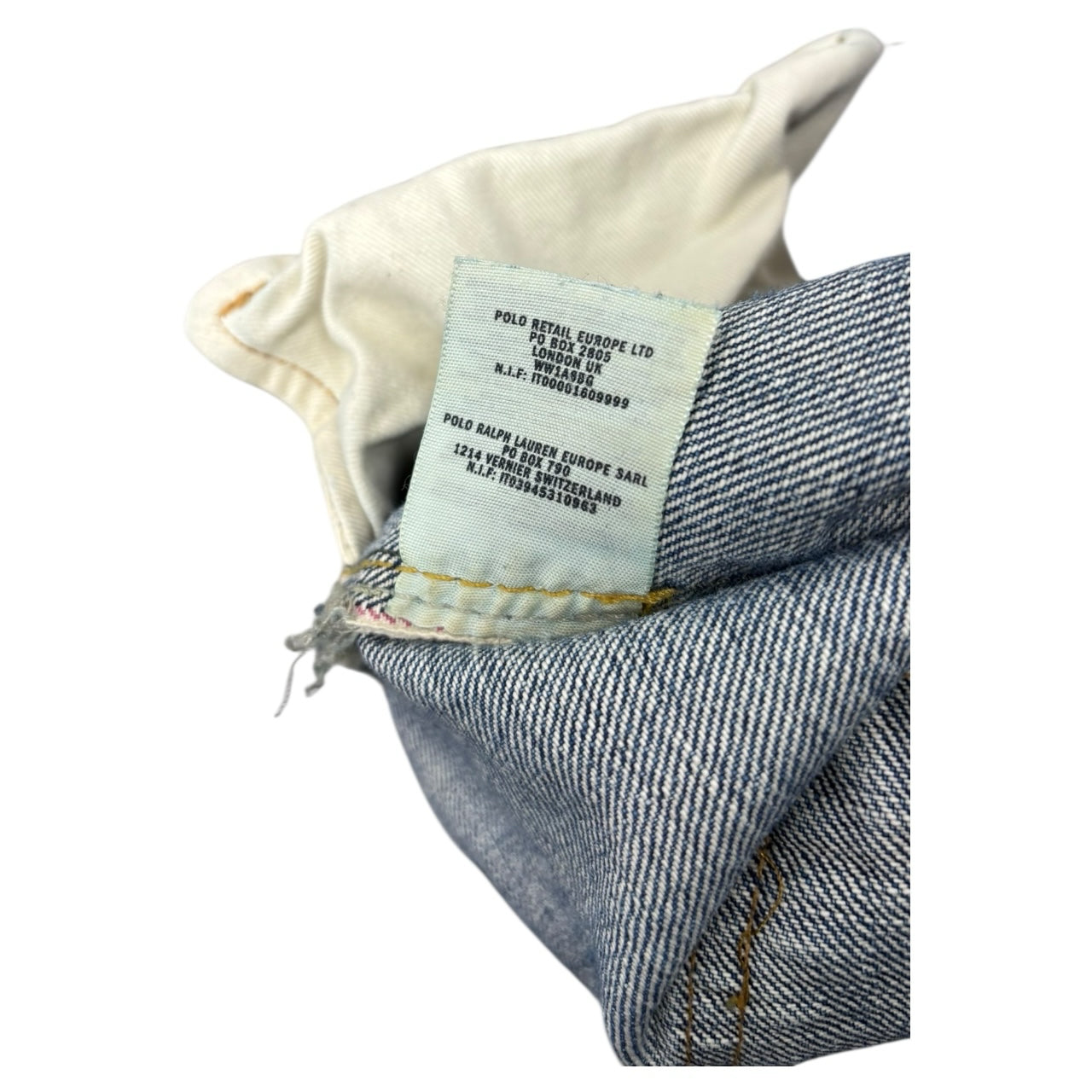 RRL Ralph Lauren Japanese Selvedge Western Slim Fit Navy Blue Jeans Mens Sz 29