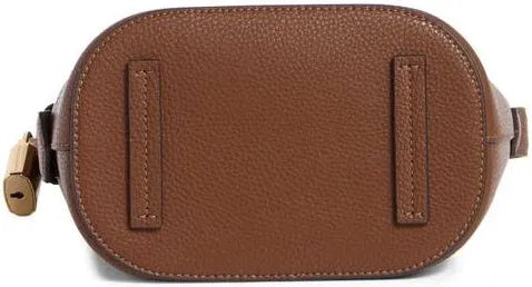 Marc Jacobs Women's Drifter Leather Bucket Bag Cognac Brown