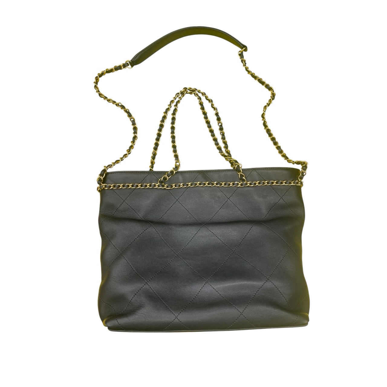 Chanel Black Quilted Leather Women Handbag