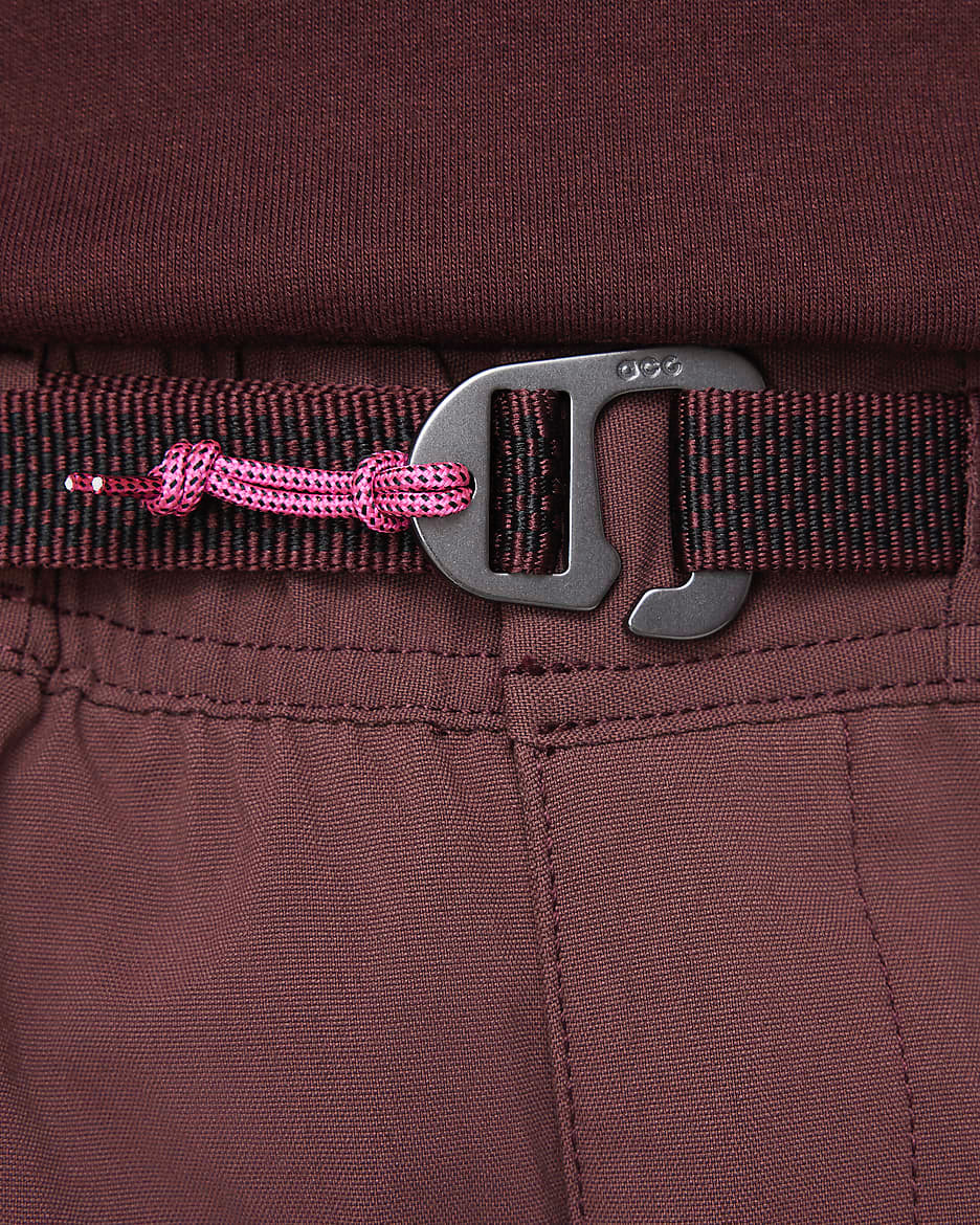 NWT Nike ACG "Smith Summit" Men's Convertible Cargo Pants Burgundy Crush Mns Sz XL