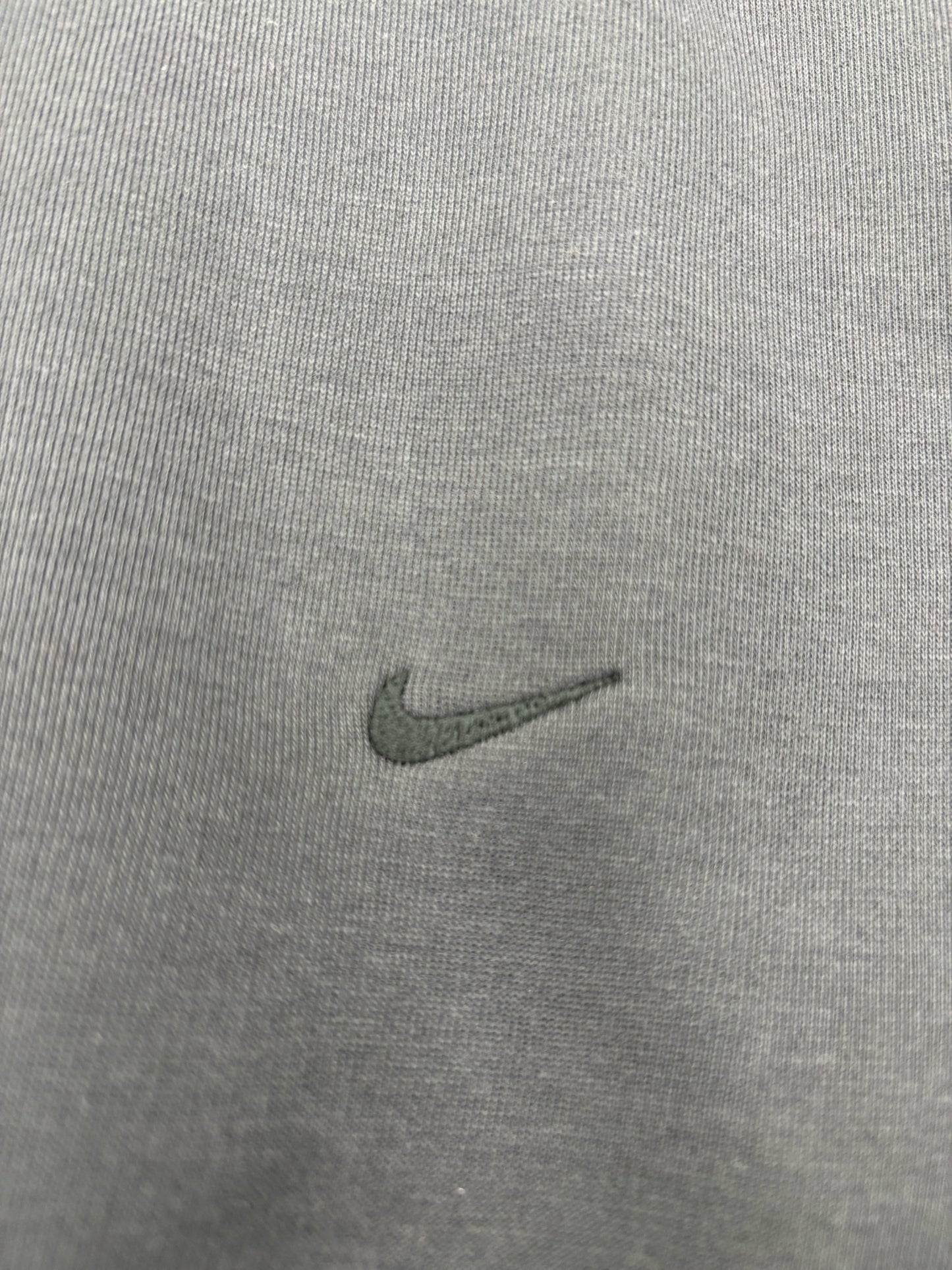 NWT Nike Tech Mens Gray Fleece Oversized Boxy Hoodie Mns M Anthracite/Black