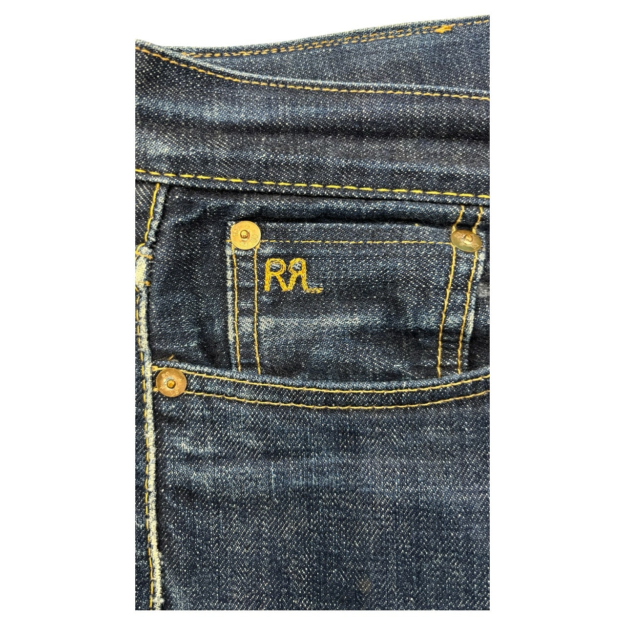 RRL Size 30 = MED Blue Jeans