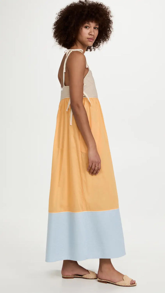 TORY BURCH Size L Yellow 8926 Dress