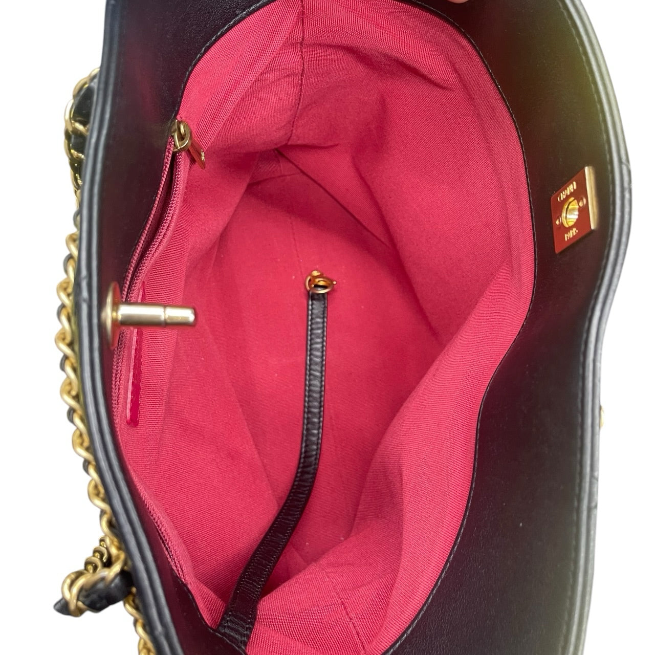 Chanel Black Quilted Leather Women Handbag
