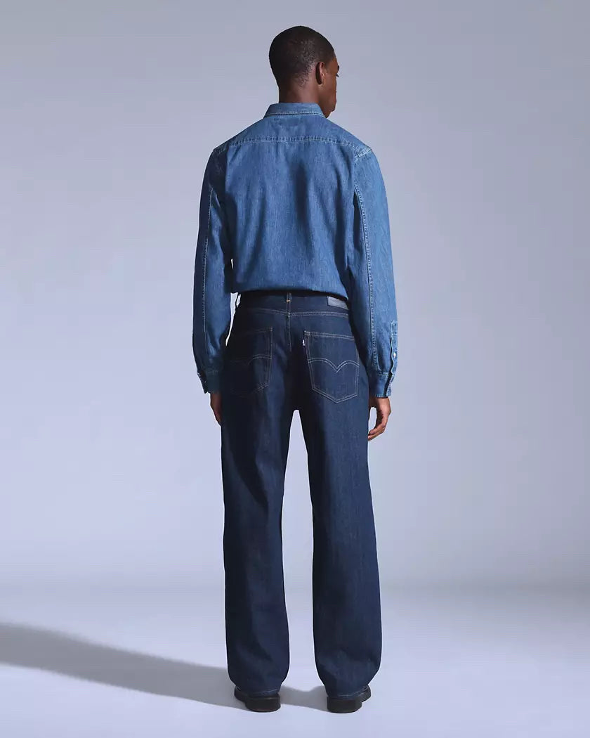 NWT Levi’s Blue Tab Mns Sz 31 Japanese Selvedge Marker Loose Fit Jeans Med Wash