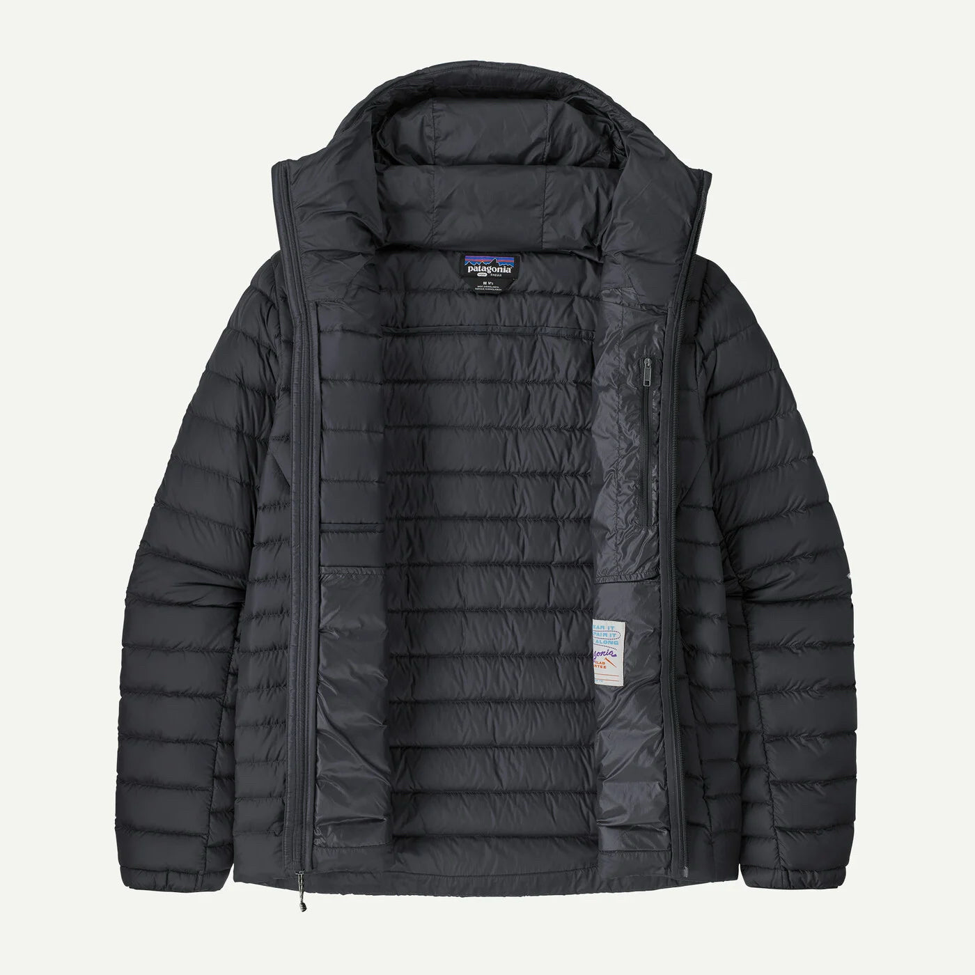 NWT Patagonia Mns Sz S Black Down Sweater Hoody Puffer Insulated Jacket