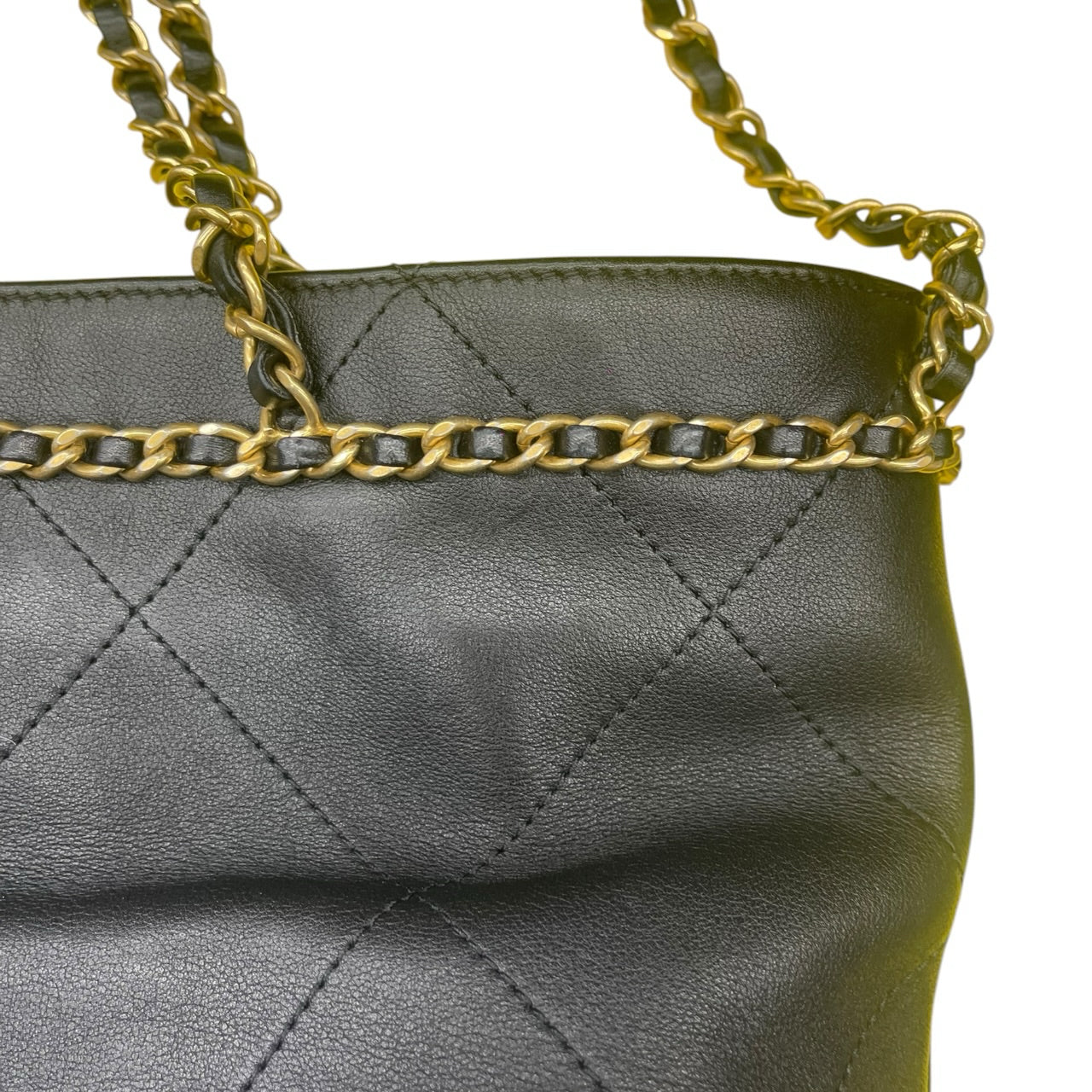 Chanel Black Quilted Leather Women Handbag