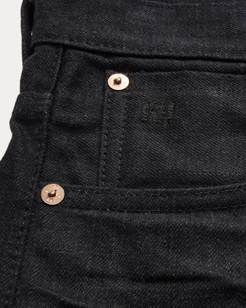 NWT RRL Ralph Lauren Double RRL Vintage 5-Pocket Black Selvedge Jean Mns 33 x 32