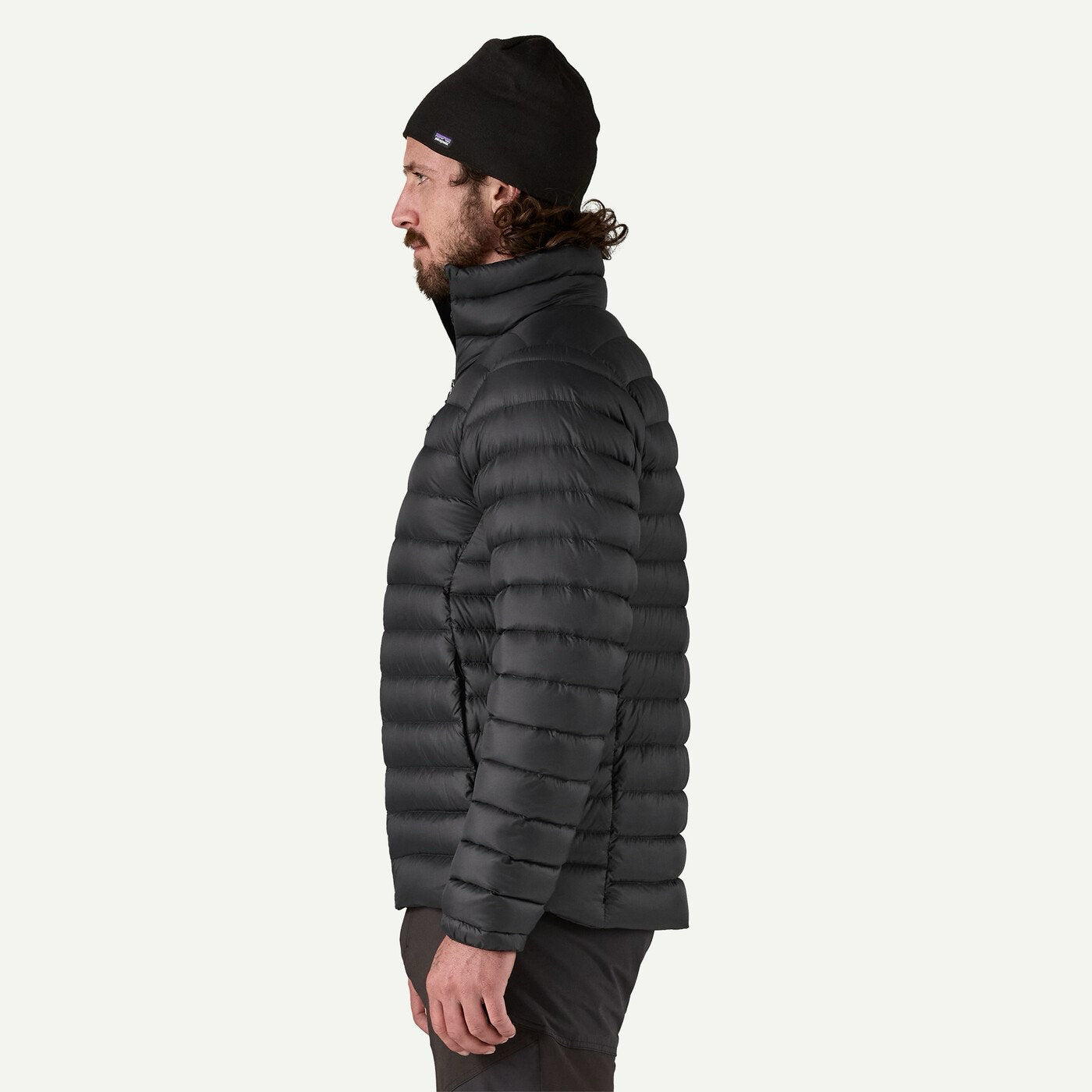 NWT Patagonia Mns Sz M Black Down Sweater Puffer Insulated Jacket