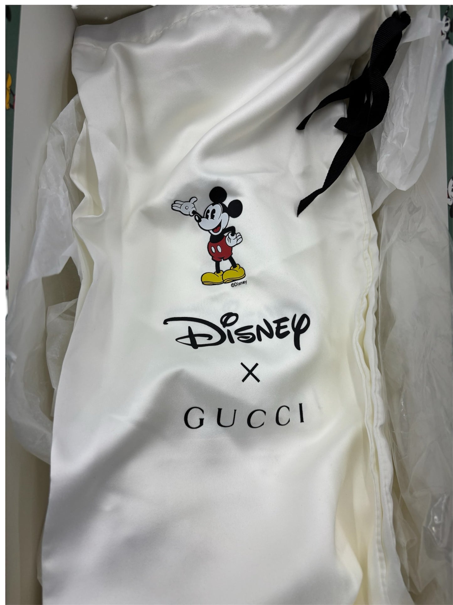 Gucci X Disney Tennis 1977 Mickey Mouse Men Sneakers Size 10