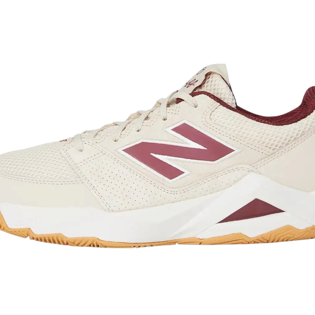 New Balance Coco Delray Bisque Monarcg Burgundy Gum Men Tennis Shoes Sz 15 New