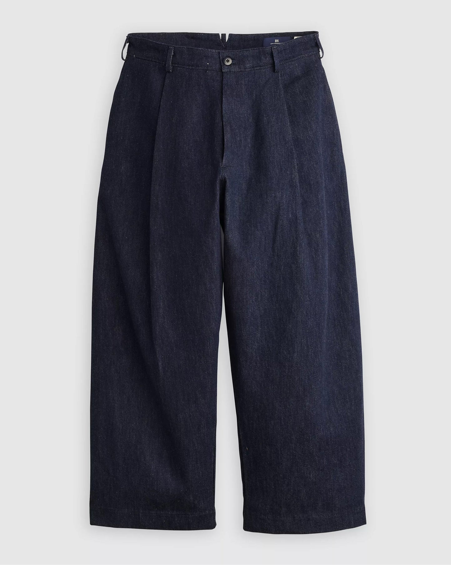 NWT Levis Blue Tab Pleated Mns Sz 38 Trousers Japanese Selvage Denim Ivy Med Wash