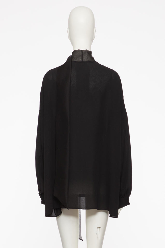 VALENTINO Size 40 Black Shirt