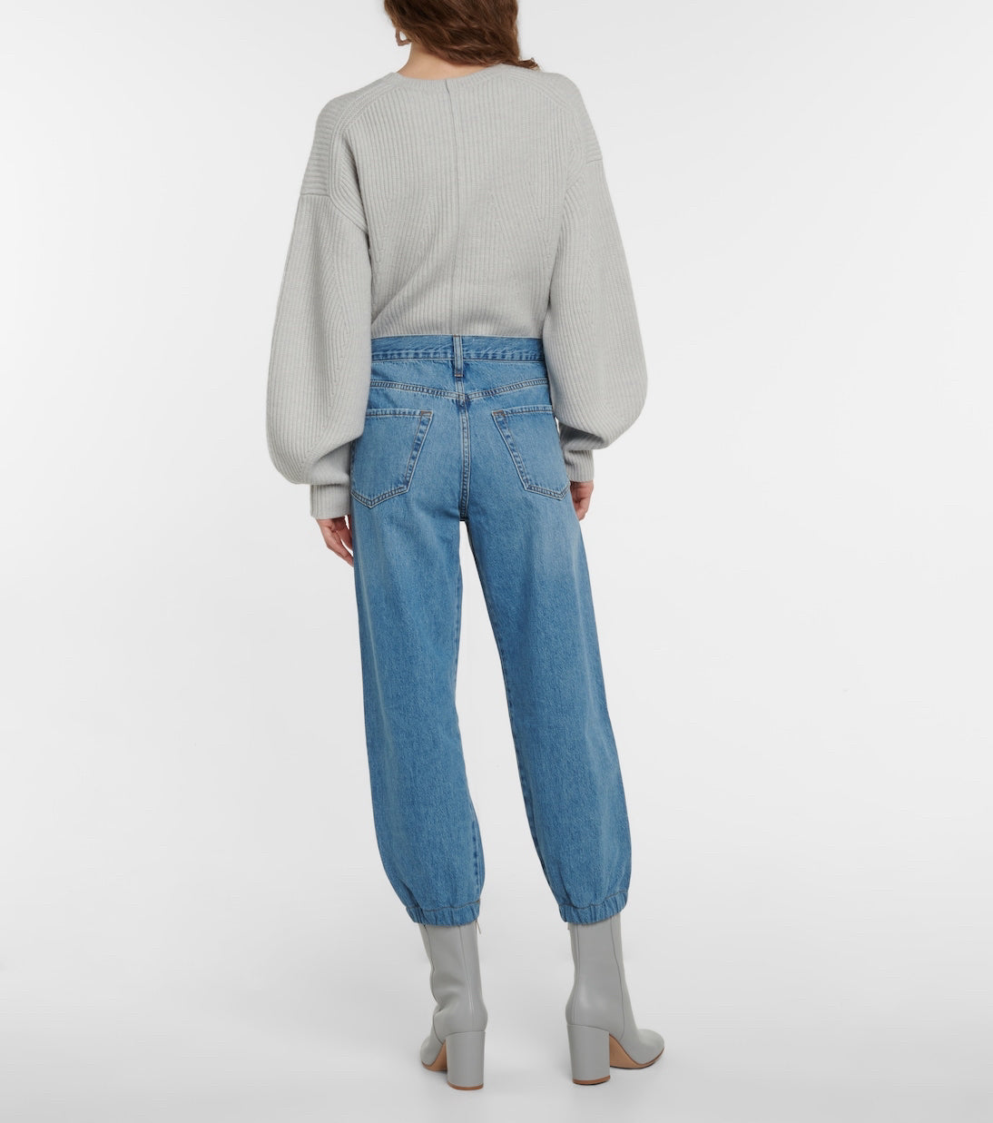 Fram Blue The Lounge High Rise Barrel Leg Women Jeans Sz 29 NWT