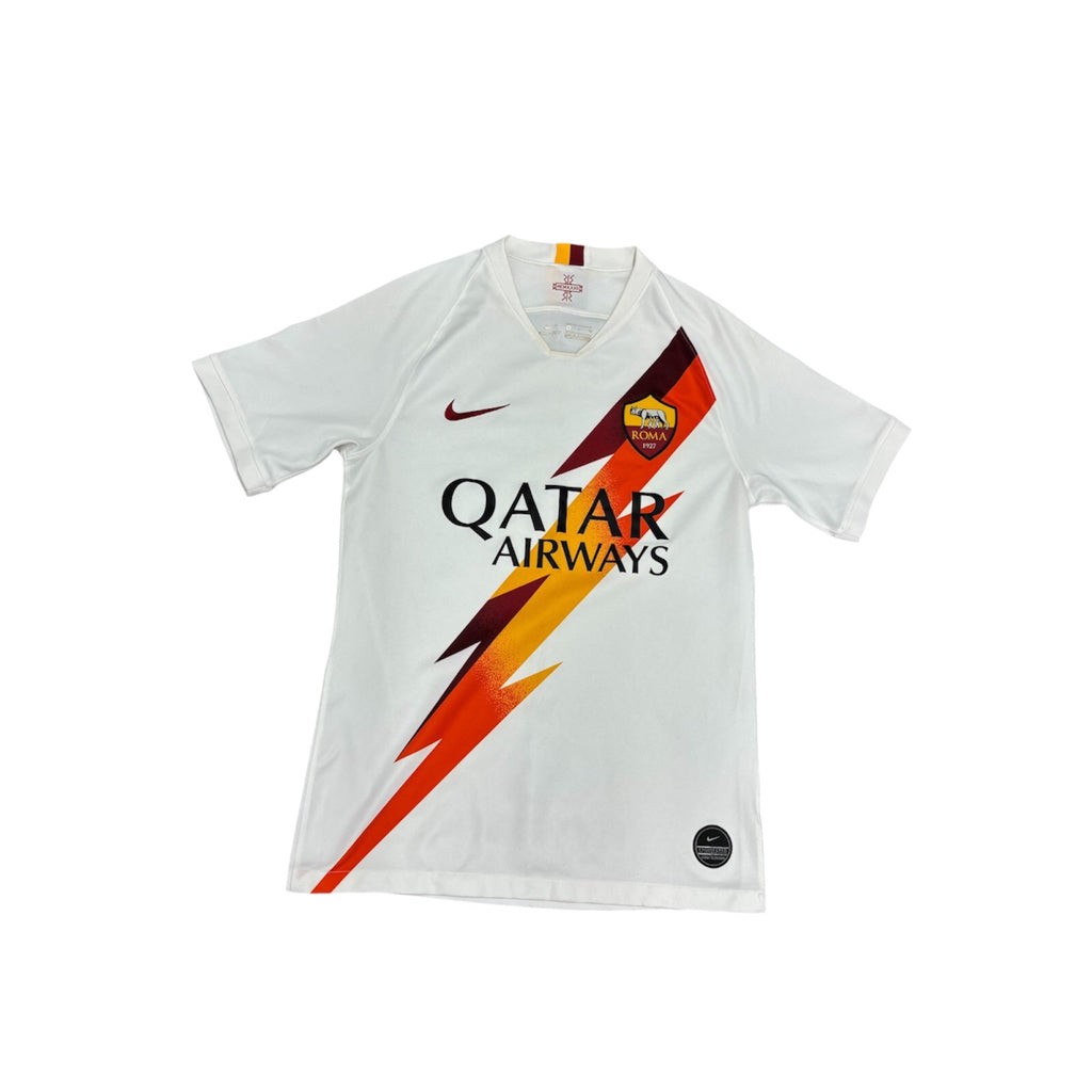 NIKE DRI-FIT A.S ROMA AWAY II 2019/20 FAN PRO WHITE UNISEX  SOCCER JERSEY FOOTBALL SZ S