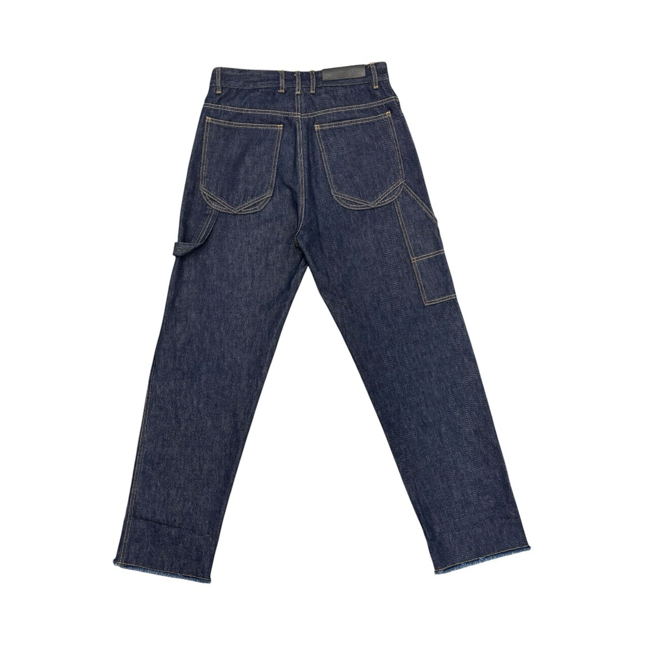 DARKPARK Blue Raw Carpenter Wide Leg Baggy Men Denim Sz 30