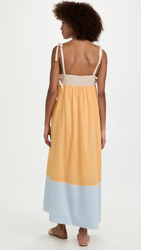 TORY BURCH Size L Yellow 8926 Dress