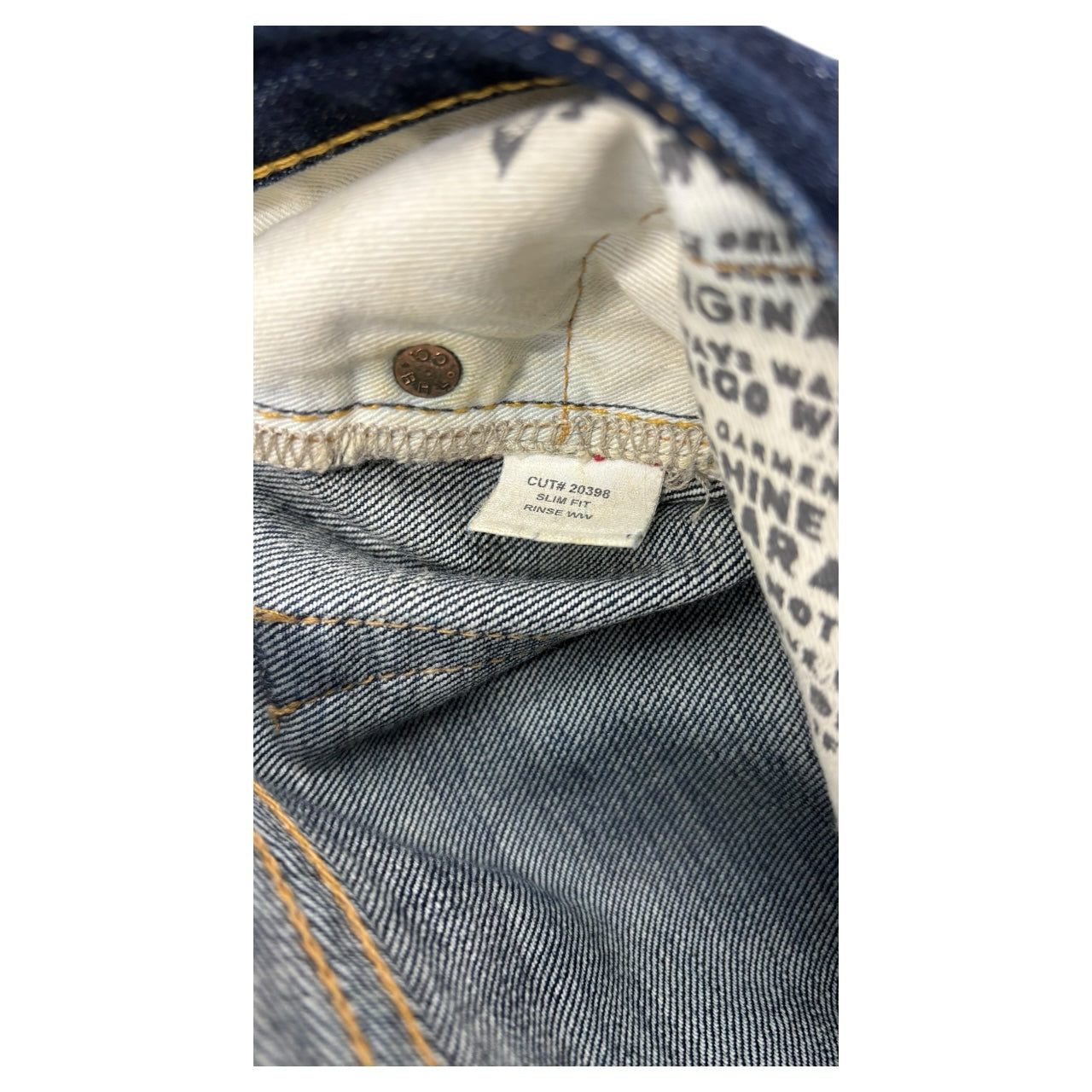 RRL Size 30 = MED Blue Jeans