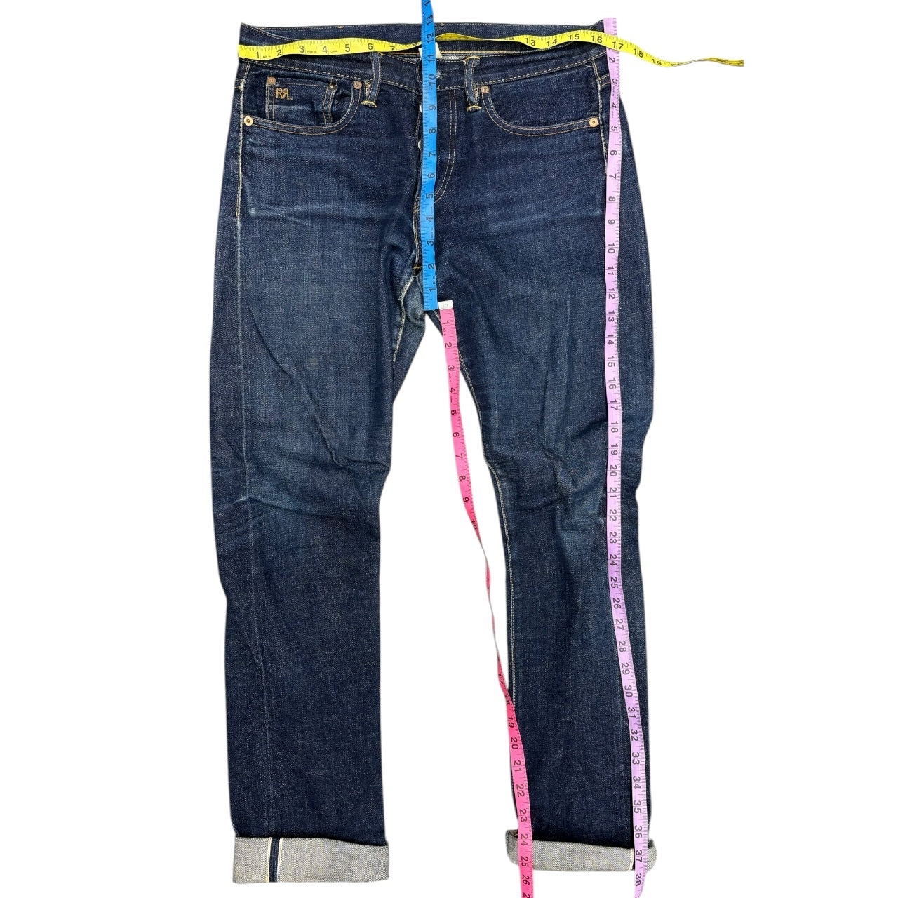 RRL Size 30 = MED Blue Jeans