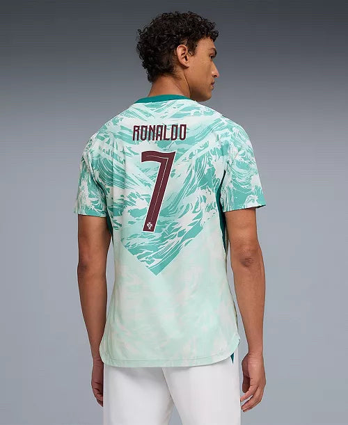 NWT Puma Cristiano Ronaldo White Portugal National Team 2026 Away Mns Jersey Sz S
