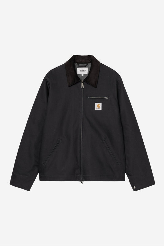 NWT Carhartt WIP Mns Sz M Detroit Dearborn Canvas Winter Jacket Dark Navy Black