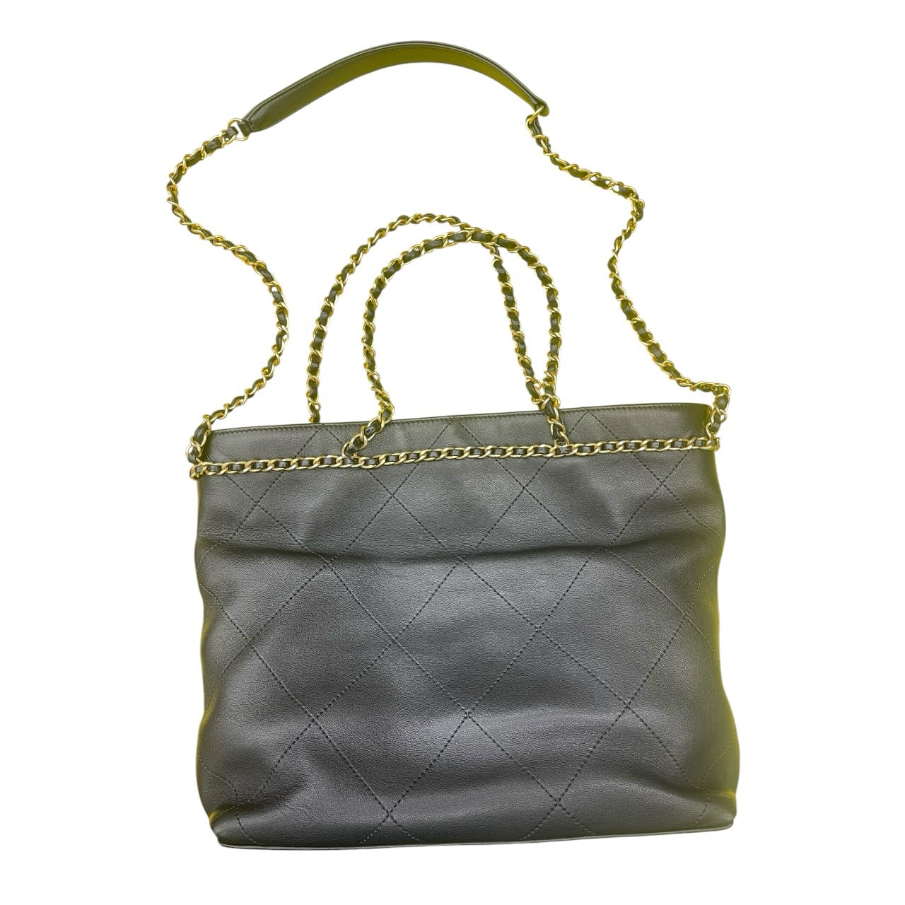 Chanel Black Quilted Leather Women Handbag