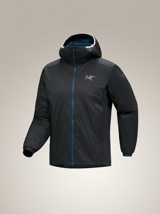 NWT Arc'teryx Mns Sz M Lodestar Atom Hoody Insulated Hiking Jacket Black Windbreaker