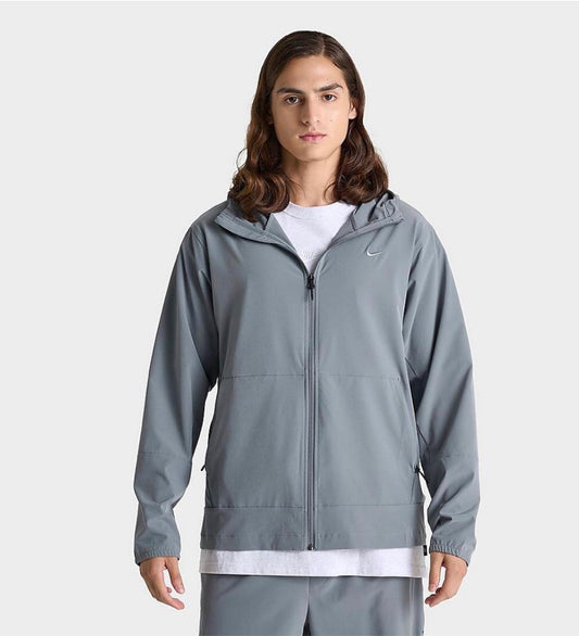 Men's Nike Repel Unlimited Water-Repellent Hooded Versatile Gray Jacket Sz M