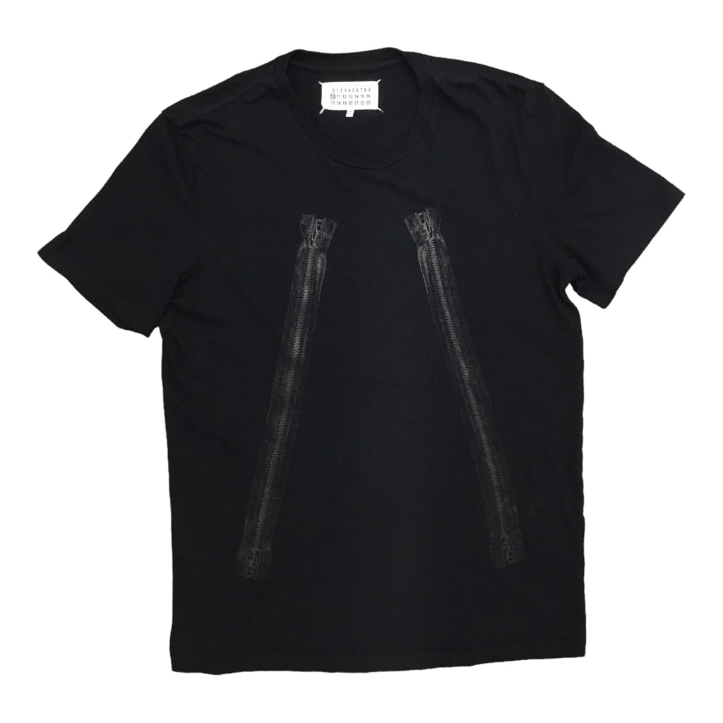 MAISON MARGIELA Size M Black T-shirt