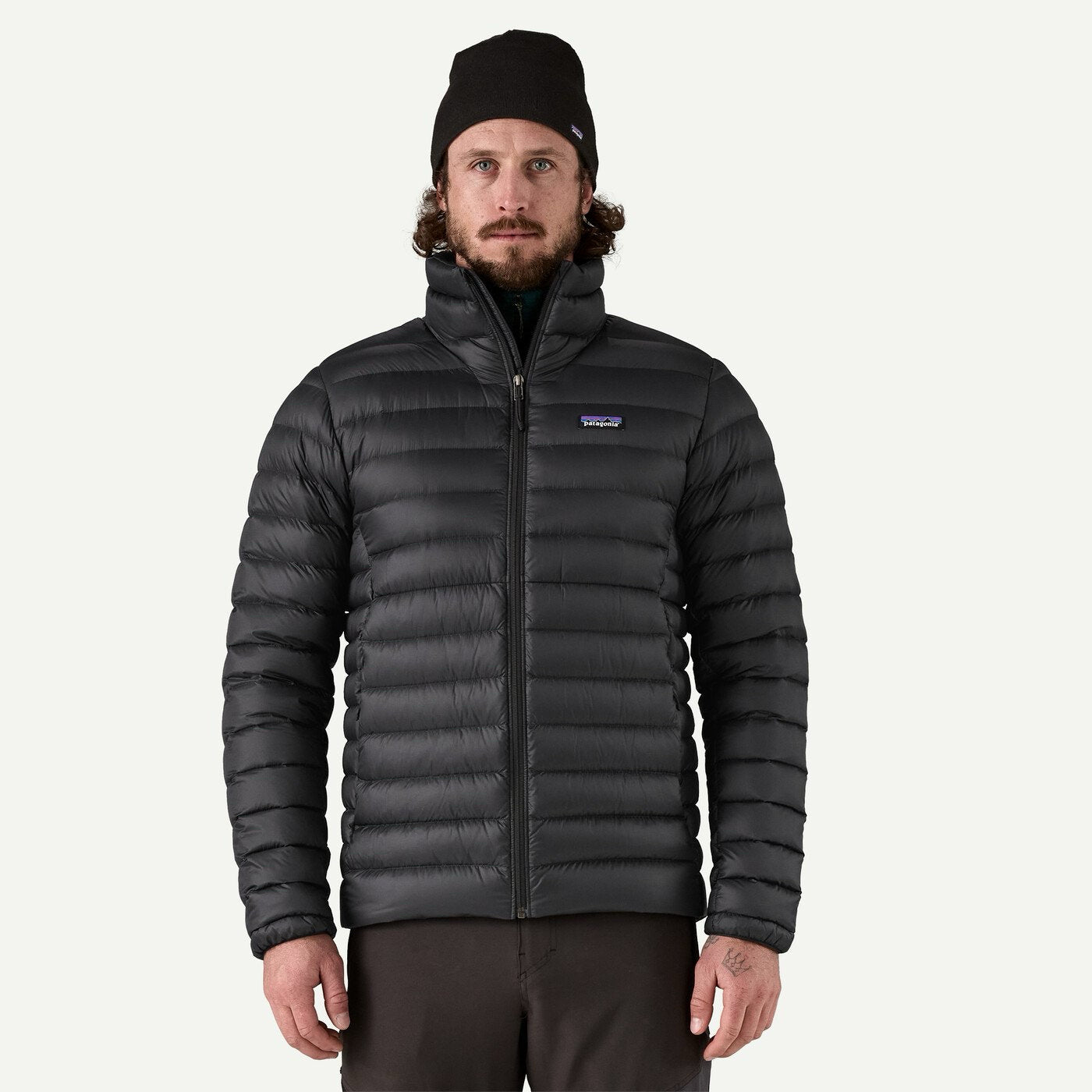 NWT Patagonia Mns Sz M Black Down Sweater Puffer Insulated Jacket