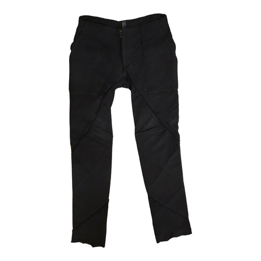 High Fashion InAisce Geometriic Textured Men's Black Pants Size 32 Medium