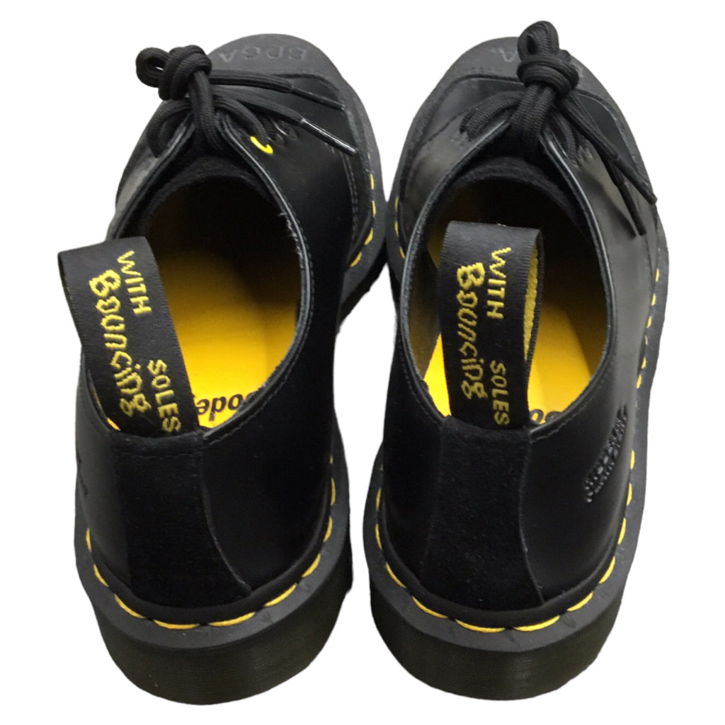 NWOB DR MARTENS Bodega mens 7 Black Boots loafers tie shoe hype deadstock