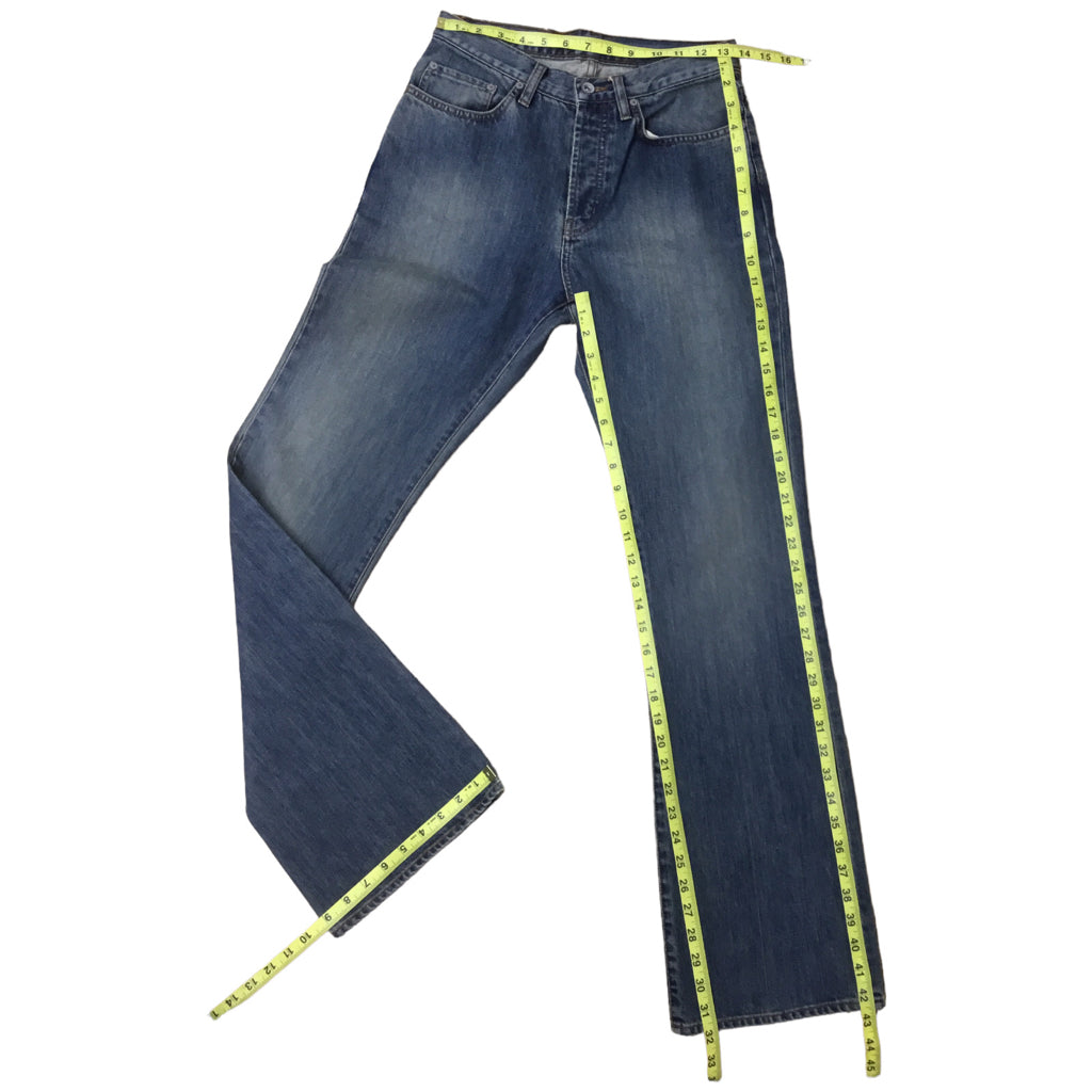 JOHN VARVATOS Wide Leg size M 29 Blue Men Bootcut Jeans