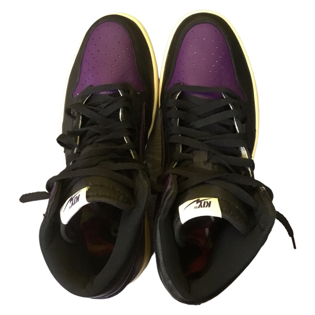 AIR KIY 85 hi university sz 11 Purple black paris reeves Lupis high top Sneaker