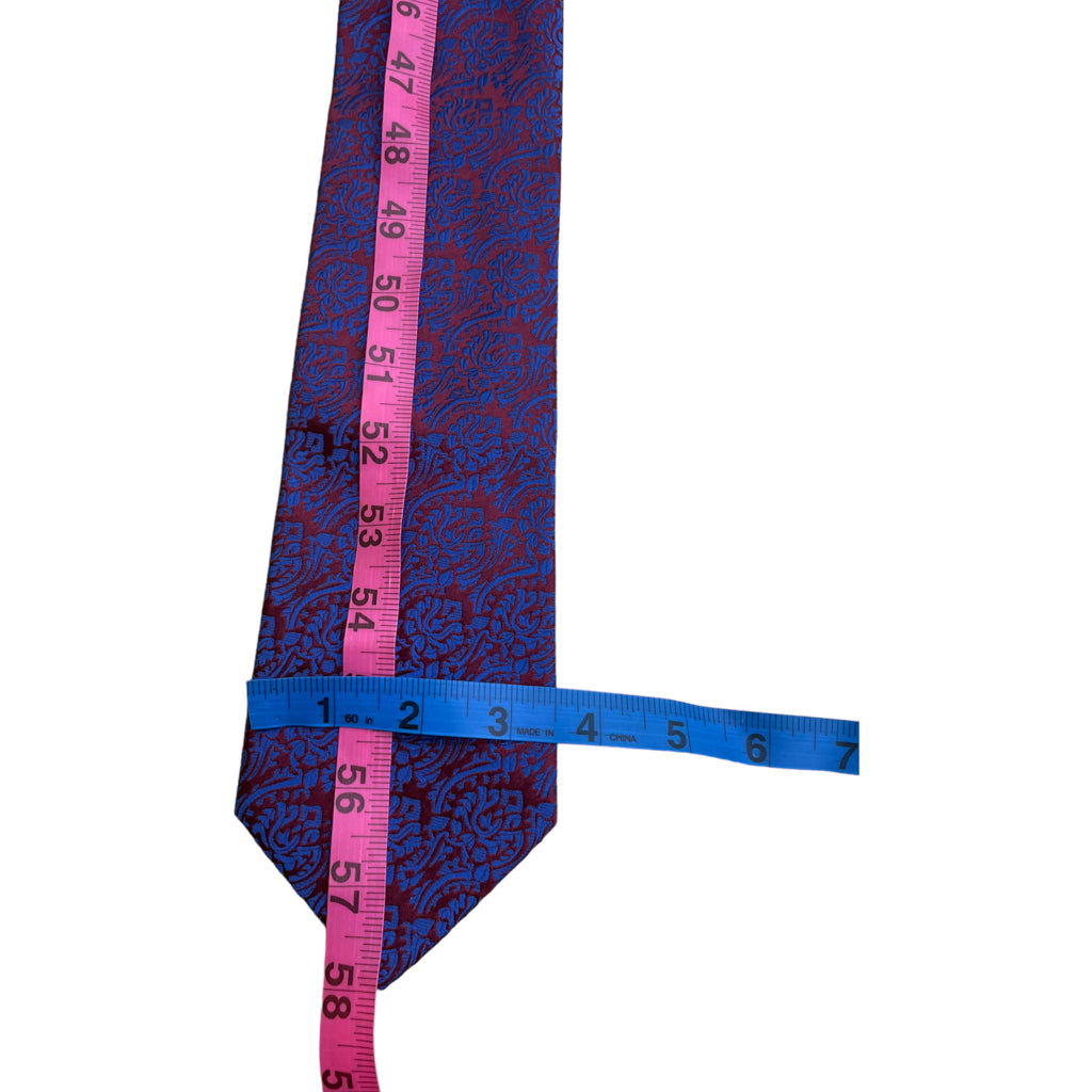 CHARVET Mens Size One Size Blue Print Tie