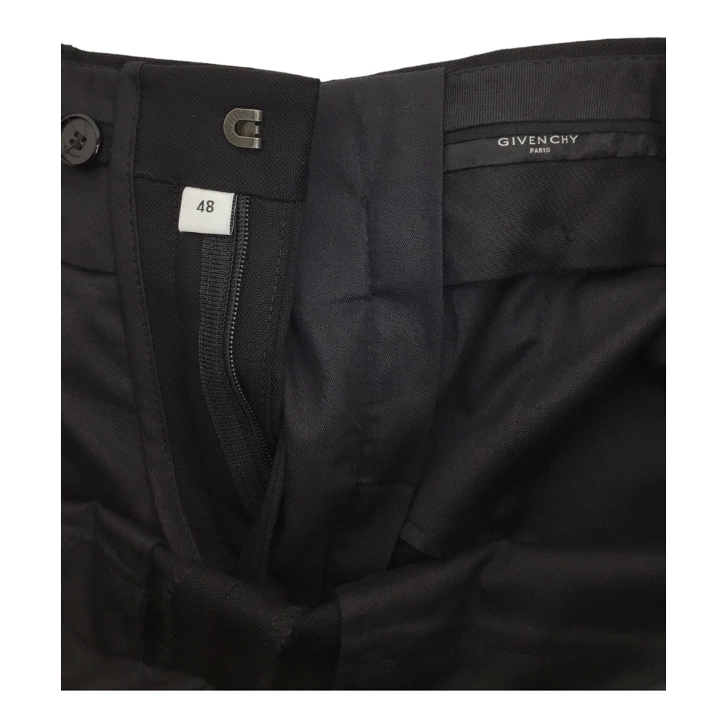 Givenchy Black Dress Pants Mens Sz 48 Designer Trousers